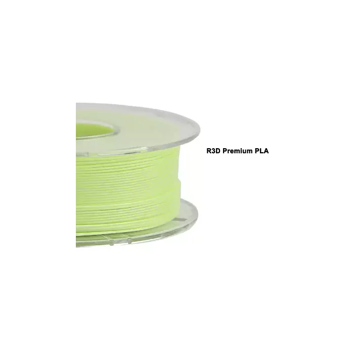 Filament R3D PLA Changement de couleur Vert / Jaune 1.75mm 1kg